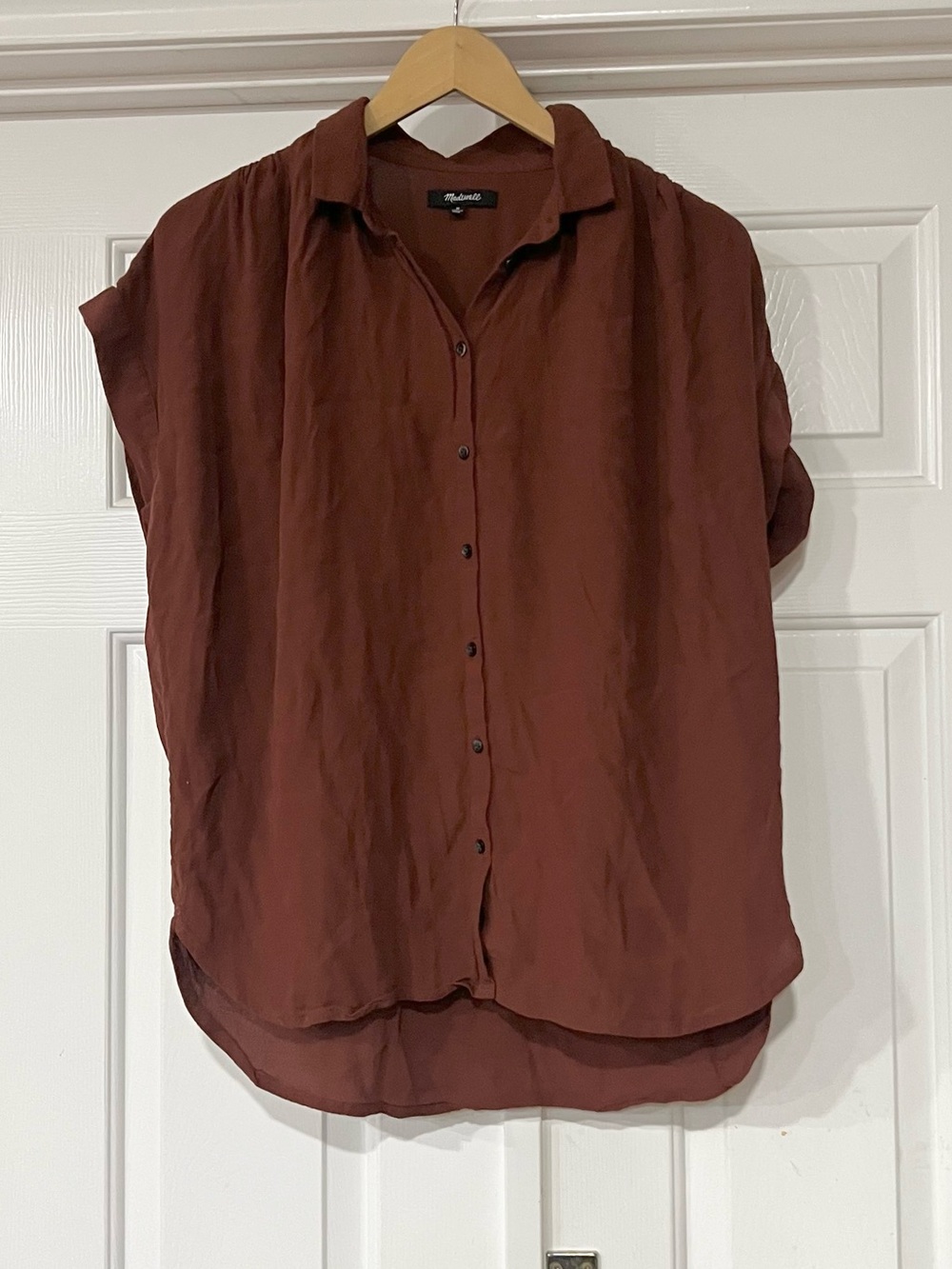 Madewell | Central Drapey Burton Shirt